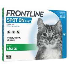 frontline spot-on chat 6 pipettes (MERIAL) 