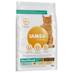 iams vitality cat adult sterilised 10kg (IAMS)