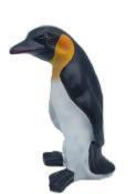 statue résine pingouin naturel H70cm