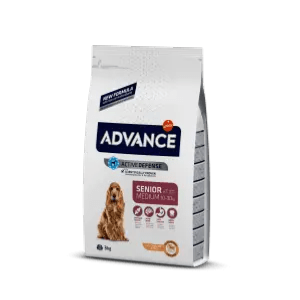 Advance dog  senior medium 3kg (AFFINITY)