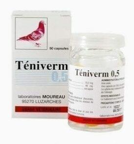 Teniverm 0.5 50capsules (MOUREAU)