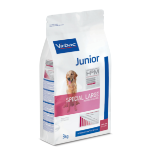 veterinary HPM dog junior large 3kg (VIRBAC)