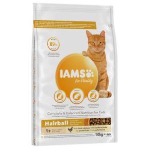 iams vitality cat adult hairball 10kg (IAMS)